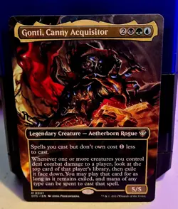 magic the gathering - Gonti, Canny Acquisitor - Legendary Creature - Rogue - Image 1