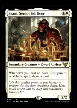 Sram, Senior Edificer 88 R Commander: Kamigawa: Neon Dynasty - Image 1