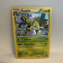 Pokemon Sceptile Holo Rare 8/116 Plasma Freeze Stage 2 130 HP English - Image 1