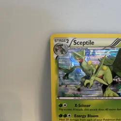Pokemon Sceptile Holo Rare 8/116 Plasma Freeze Stage 2 130 HP English - Image 2