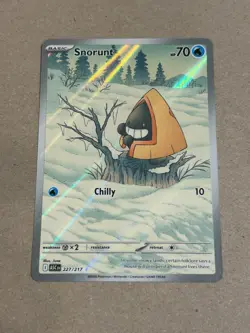 Pokemon TCG Snorunt Ascended Heroes 227/217 Holo Illustration Rare NM - Image 1