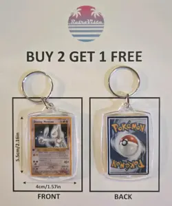 Shining Mewtwo 109/105 Pokemon Neo Destiny Unlimited Novelty Keychain - Image 2