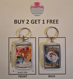 Pokemon TCG First Partner Illustration Collection Series 1 Novelty Keychains - Image 4