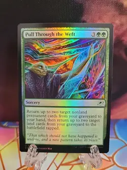 Pull Through the Weft *FOIL Uncommon* Magic MtG x1 Edge of Eternities - Image 1