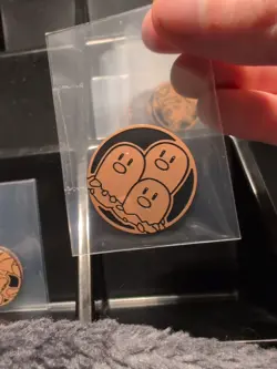 Pokemon Bronze Dugtrio Mini Coin From 151 Chinese - Image 1