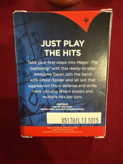 SDCC 2025 Magic The Gathering Spider-Man Welcome Deck Spider-Gwen Red - Image 3