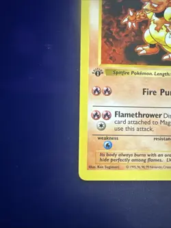 Pokemon TCG Magmar 1st Edition Shadowless Base Set 36/102 - Image 5
