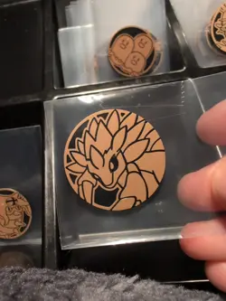 Pokemon Bronze Sandslash Mini Coin From 151 Chinese - Image 1
