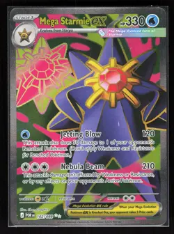 Pokemon TCG Mega Starmie ex #102/088 ME03: Perfect Order - Image 1