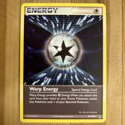1x - Warp Energy - 91/108 - Uncommon PL/MP, English Pokemon EX Power Keepers - Image 1
