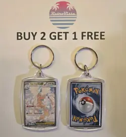 Mega Dragonite EX 290/217 Pokemon TCG Ascended Heroes SIR Novelty Keychain - Image 1