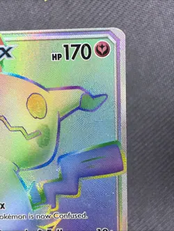 Pokemon SM - Lost Thunder Mimikyu GX (Secret) 226/214 Lp+ Front MP Back - Image 3