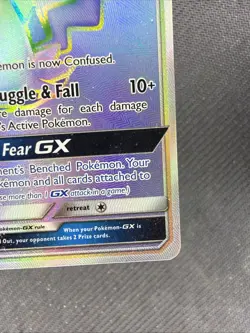 Pokemon SM - Lost Thunder Mimikyu GX (Secret) 226/214 Lp+ Front MP Back - Image 4