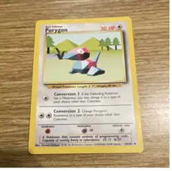 The Pokemon Company Base Set Porygon 039/102 Uncommon EN 30 HP Unlimited - Image 1
