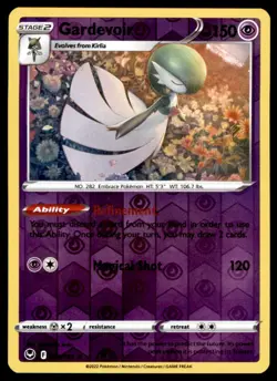 Gardevoir 069/195 Rare Silver Tempest Pokemon Reverse Holo Near Mint - Image 1