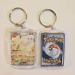 Pokemon Mew ex Promo 2025 003/SV-P Chinese Novelty Keychain - Image 1
