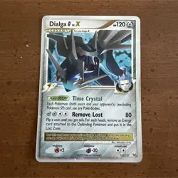 Pokemon Dialga G LV.X 122/127 Platinum Ultra Rare Holo - Image 1