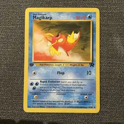 Magikarp 47/82 1st Edition LP - Team Rocket 2000 WOTC Pokemon TCG - Image 1
