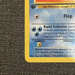 Magikarp 47/82 1st Edition LP - Team Rocket 2000 WOTC Pokemon TCG - Image 5