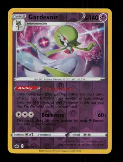 REVERSE HOLO GARDEVOIR RARE HOLO 061/198 LP POKEMON - Image 1