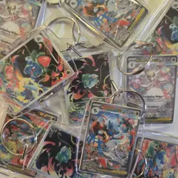 Mega Lucario ex Mega Evolution 179/132 SIR Pokemon TCG Novelty Keychain - Image 2