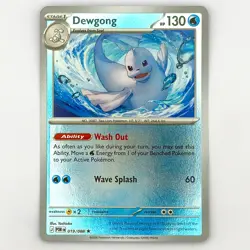 Dewgong 019/088 Perfect Order Pokemon Reverse Holo Near Mint - Image 1