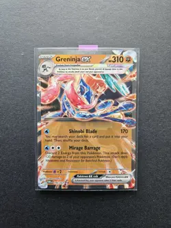Greninja ex 106/167 Double Rare Twilight Masquerade Pokemon Near Mint - Image 1