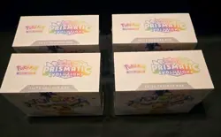 🚨Lot of 4 Pokemon Prismatic Evolutions Elite Trainer Box ETB New Factory Sealed - Image 5