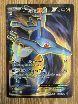 Kingdra EX - 122/124 - Full Art Ultra Rare Fates Collide - Pokemon TCG-LP - Image 1