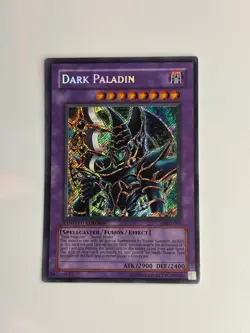 Yugioh Dark Paladin DMG-001 Limited Edition Secret Rare - MP- - Image 1