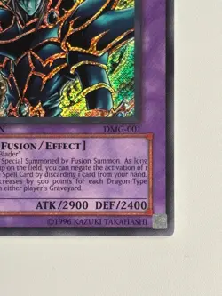 Yugioh Dark Paladin DMG-001 Limited Edition Secret Rare - MP- - Image 4
