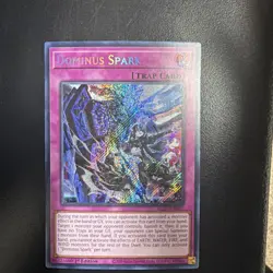 Yugioh Dominus Spark BLZD-EN077 Secret Rare 1st Edition NM - Image 1