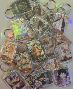 One Piece TCG Tony Tony Chopper Alt Art EB01-006 Manga (PRB) Novelty Keychain - Image 2