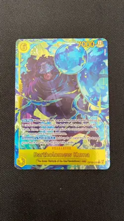 One Piece OP12-119 bartholomew kuma SEC alt art english - Image 2