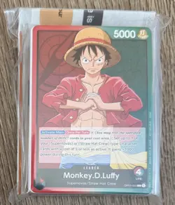One Piece - Monkey D. Luffy - OP01-003 - DEMO DECK new sealed - Image 1