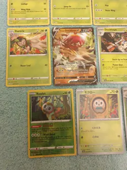 ROWLET, DARTRIX, & DECIDUEYE BUNDLE OF POKEMON CARDS - Image 4