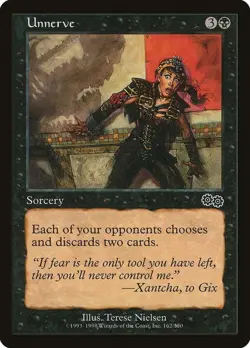Unnerve - Urza's Saga - Magic The Gathering - MTG - Image 1