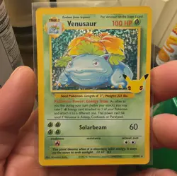 Venusaur - 15/102 - Pokemon Celebrations Classic Collection Holo Rare Card NM - Image 1