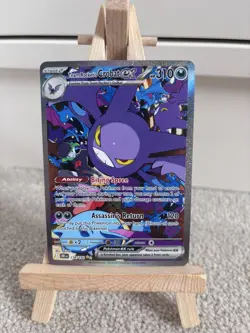 Pokemon TCG Destined Rivals Team Rocket's Crobat EX Card 234/182 - Image 5