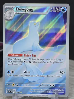 Pokemon Card TCG Dewgong 097/094 Holo Illustration Rare Phantasmal Flames NM - Image 5