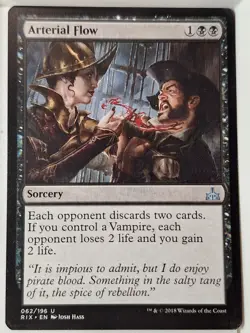 Arterial Flow - Rivals of Ixalan - Magic the Gathering MTG Nice! - Image 1