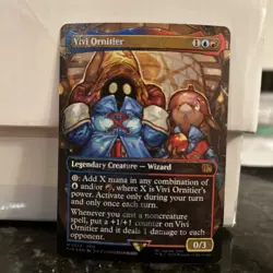 MTG Chocobo Foil Vivi Ornitier (Borderless) Final Fantasy On Hand Pack Fresh!! - Image 1