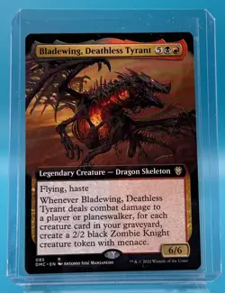 Bladewing, Deathless Tyrant (Extended Art) Commander: Dominaria United - Image 1