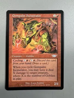Gempalm Incinerator | Legions | MTG | #94 | U | NM - Image 1
