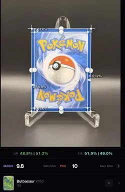 2023 Pokemon Scarlet & Violet 151 - Bulbasaur 166 - NM + - Image 4