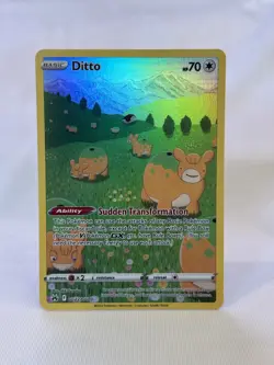 DITTO GG22/GG70 HOLO CROWN ZENITH GALARIAN GALLERY POKEMON HOLO NM/M - Image 1