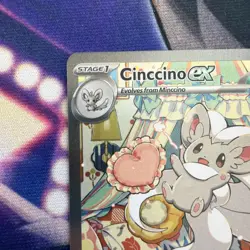 Cinccino EX 119/086 Pokemon TCG Chaos Rising Special Illustration Rare Holo NM - Image 3