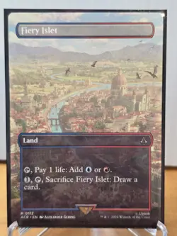 Fiery Islet (Borderless) #112 Universes Beyond: Assassin's Creed Regular - Image 1