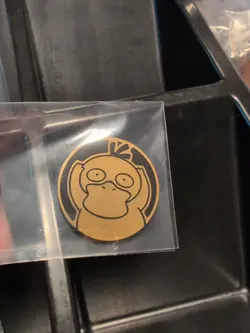 Pokemon Gold Psyduck Mini Coin From 151 Chinese - Image 1