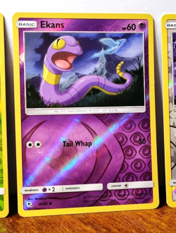 DWEBBLE EKANS HOOTHOOT REVERSE HOLOS MOLTRES ZAPDOS ARTICUNO LEGENDARY BIRD SET - Image 3